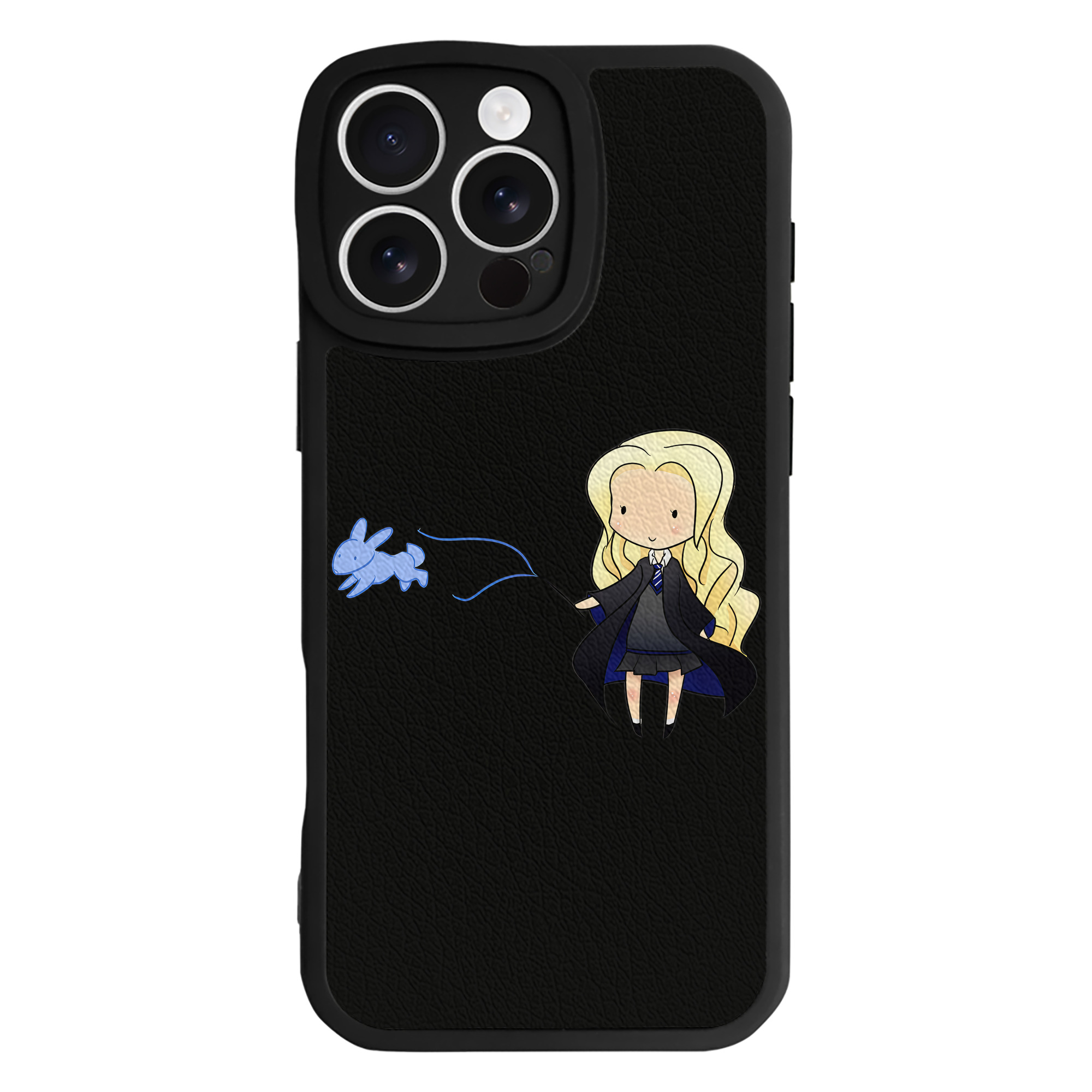 （画像用） Harry Potter ハリー・ポッターシリーズ 【iPhone 16シリーズ対応】シリコンスマホケース（レザー調） 材質：シリコン